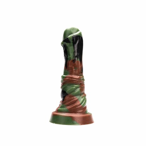 Kiotos Revolt - Dildo Fantasie - Green Army - Nr. 02 - Medium - 22,5 x 5,5 cm