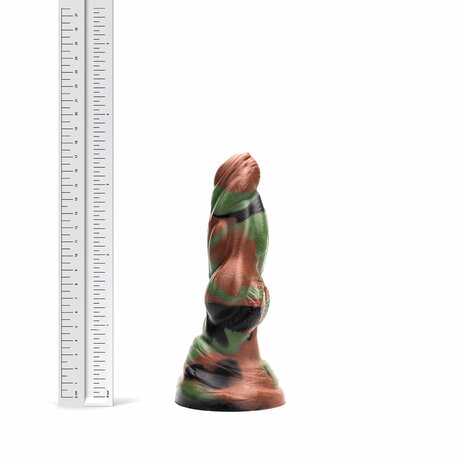 Kiotos Revolt - Dildo Fantasie - Green Army - 09 - Small - 17,5 x 6,5 cm