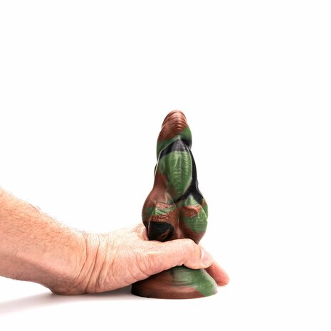 Kiotos Revolt - Dildo Fantasie - Green Army - 09 - Small - 17,5 x 6,5 cm