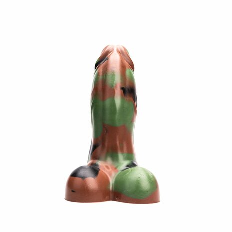 Kiotos Revolt - Dildo Fantasie - Green Army - Nr. 08 - Large - 22 x 7 cm