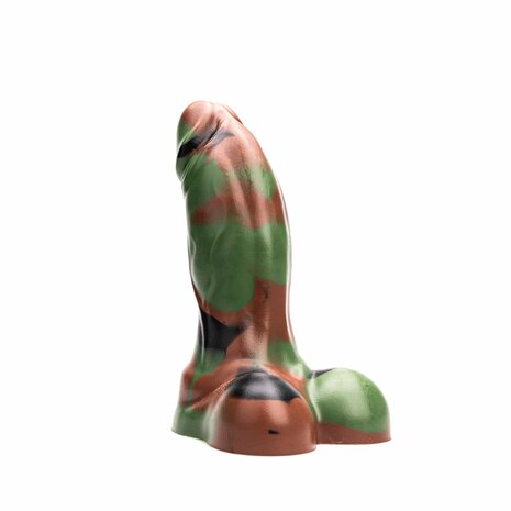 Kiotos Revolt - Dildo Fantasie - Green Army - Nr. 08 - Large - 22 x 7 cm