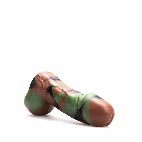 Kiotos Revolt - Dildo Fantasie - Green Army - 06 - Medium - 22,5 x 6,5 cm