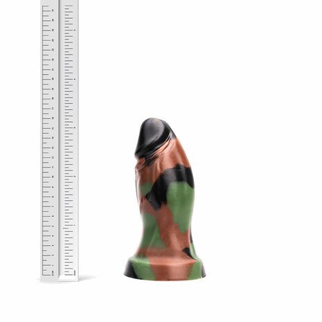 Kiotos Revolt - Dildo Fantasie - Green Army - Nr. 07 - Small - 16 x 6 cm