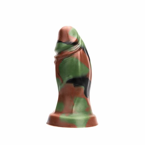 Kiotos Revolt - Dildo Fantasie - Green Army - 07 - Large - 21,5 x 8 cm