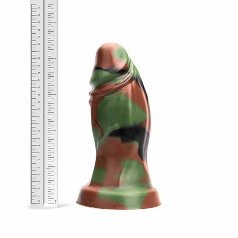 Kiotos Revolt - Dildo Fantasie - Green Army - 07 - Large - 21,5 x 8 cm