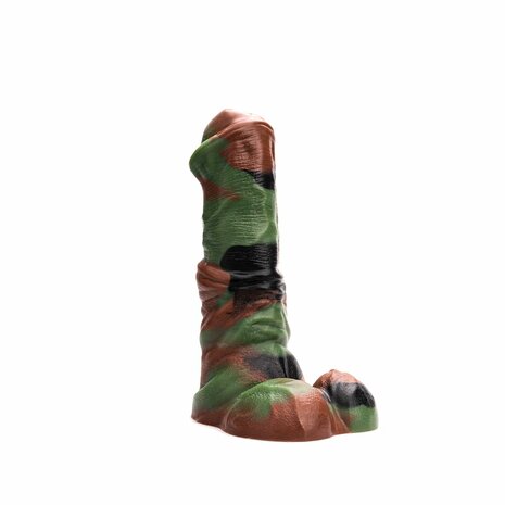 Kiotos Revolt - Dildo Fantasie - Green Army - 01 - Large - 20,5 x 5 cm