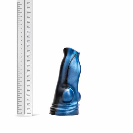 Kiotos Revolt - Dildo Fantasie - Blue Wave - Nr. 14 - 16 x 5,5 cm