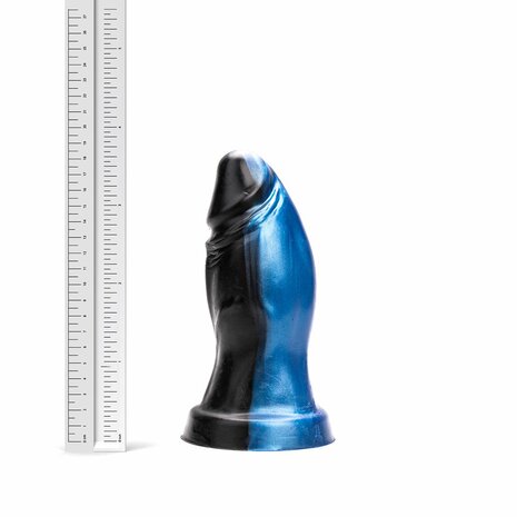 Kiotos Revolt - Dildo Fantasie - Blue Wave - 07 - Medium - 18,5 x 6,5 cm