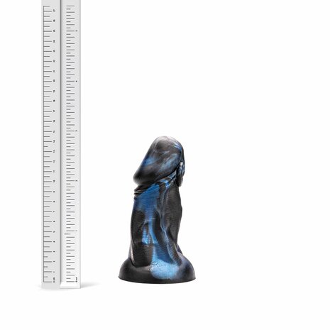 Kiotos Revolt - Dildo Fantasie - Blue Wave - 05 - Medium - 14,5 x 5 cm