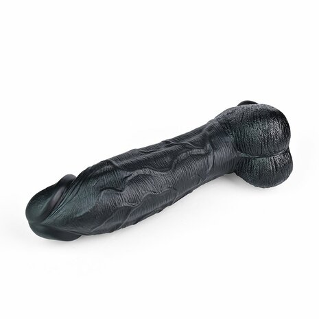 Kiotos Cox Mega Dildo Nr. 6 - 28 x 7,4 cm - Zwart