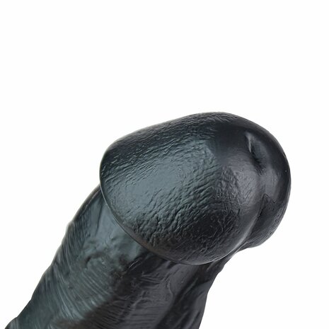 Kiotos Cox Mega Dildo Nr. 7 - 27 x 5.5 cm - Zwart