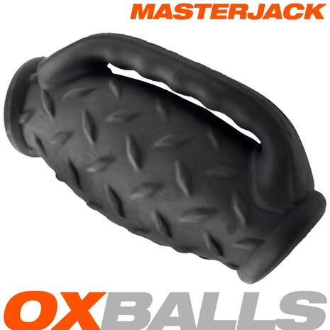 Oxballs - Masterjack - Masturbator Sleeve- Dubbelzijdig - Black Ice