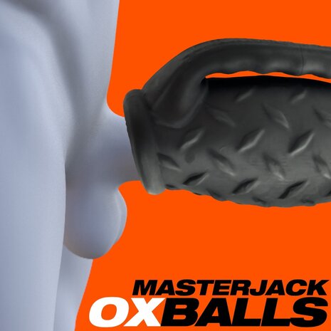 Oxballs - Masterjack - Masturbator Sleeve- Dubbelzijdig - Black Ice