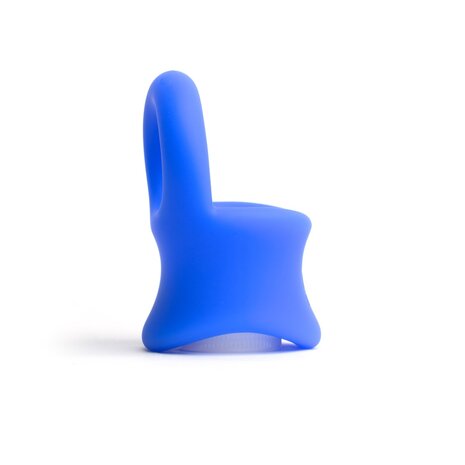 Sport Fucker - Baller - Cockring en Ballstretcher - Siliconen - Blauw