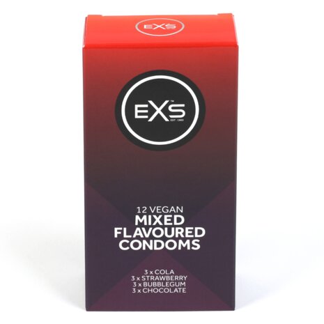 EXS Flavored Condooms Mix - 12 stuks