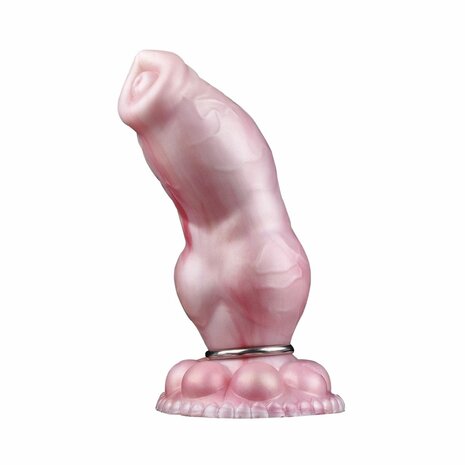 Kiotos Monstar - Deviant - Opblaasbare Dildo Nr. 92 - Roze/Wit