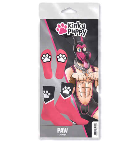 SneakXX - Sneaker Sokken PAW - Neon Roze