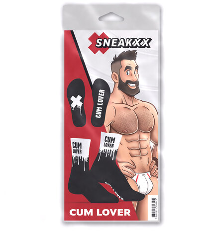 SneakXX - Sneaker Sokken CUM LOVER