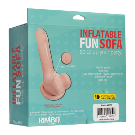 Opblaasbare Penis Fun Sofa - Spice Up Your Party!