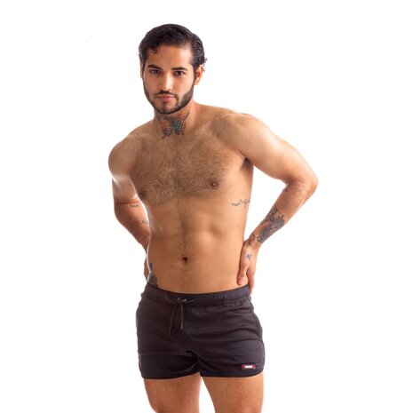 665 - Rally Shorts - Zwart - Maat S
