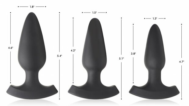 BootySparks - Fuck Me Laser - Buttplug met laser projectie FUCK ME - Maat M