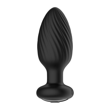 Nexus - Tornado - Vibrerende Buttplug - Zwart - Maat M