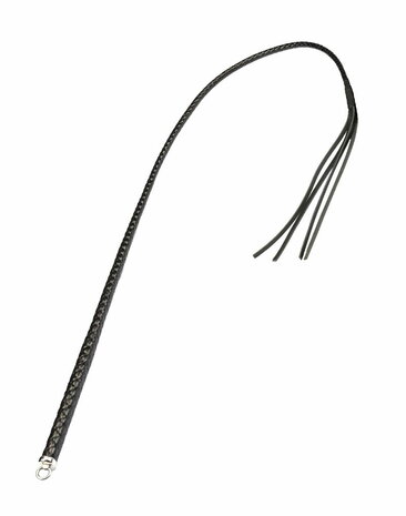 RISE - BDSM Zweep - Feather Single Tail - Zwart