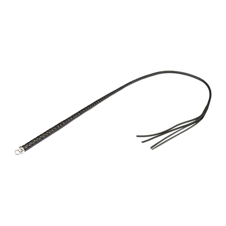 RISE - BDSM Zweep - Feather Single Tail - Zwart