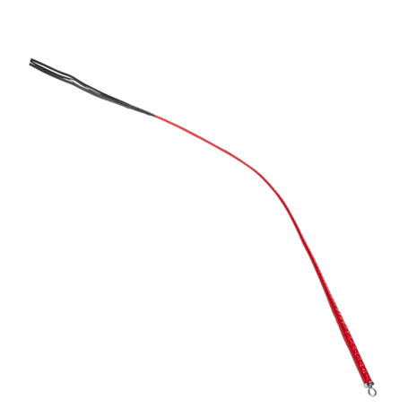 RISE - BDSM Zweep - Feather Single Tail - Rood