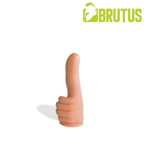 Brutus Handsome - Siliconen Dildo Duim - Thumber - Maat M - 19 cm lengte