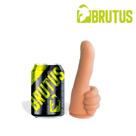 Brutus Handsome - Siliconen Dildo Duim - Thumber - Maat M - 19 cm lengte