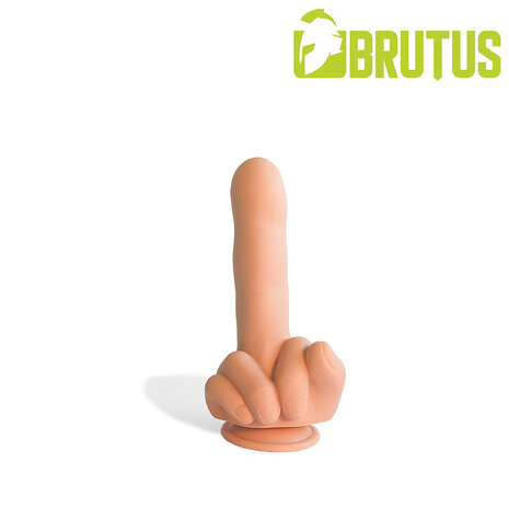 Brutus Handsome - Siliconen Dildo Vinger - FXXK U - Maat L - 23,5 cm lang