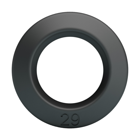 Crazy Bull - Brodan - Cockring - Model 9 - Zwart