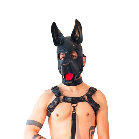 Brutus Vegan Puppy Hood - Zwart