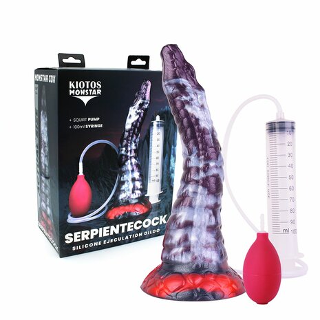 Kiotos Monstar - Serpiente Cock - Spuitende Dildo