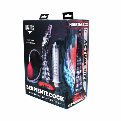 Kiotos Monstar - Serpiente Cock - Spuitende Dildo
