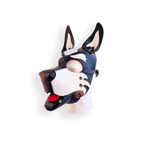 Brutus Vegan Puppy Hood - Zwart/Wit