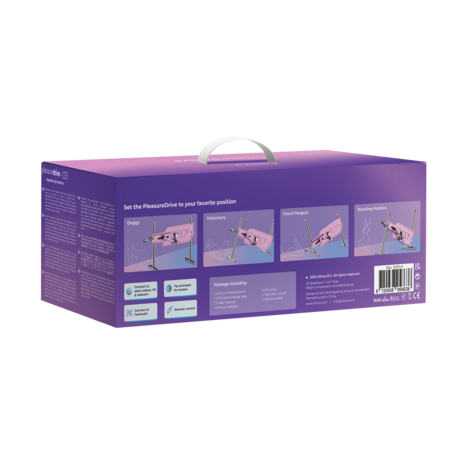 Kiiroo - PleasureDrive - Interactieve Webcam Neukmachine - Roze