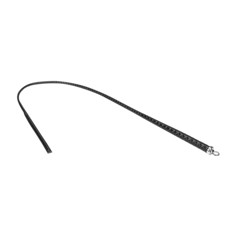 RISE - BDSM Zweep - Feather Wide Single Tail - Zwart