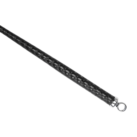 RISE - BDSM Zweep - Feather Wide Single Tail - Zwart