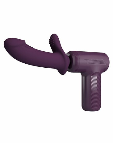 Pretty Love - DJ Scholar - Stotende Massager - Paars