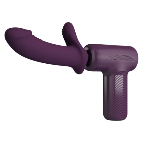 Pretty Love - DJ Scholar - Stotende Massager - Paars