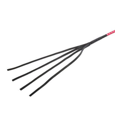 RISE - Japanse Bull Whip - 90 cm - Roze/Rood
