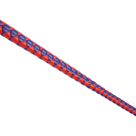 RISE - Japanse Bull Whip - 90 cm - Rood/Blauw