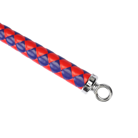 RISE - Japanse Bull Whip - 90 cm - Rood/Blauw