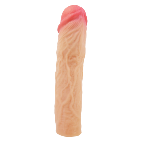 Pretty Love - Derek - Realistische Penis Sleeve - 215mm - Lichte Huidskleur