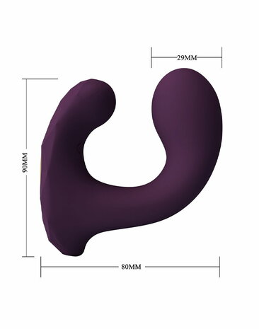 Pretty Love - Billy - G-Spot Vibrator - App Control - Paars