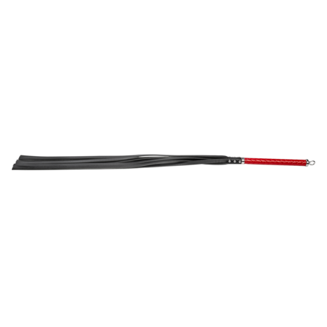 RISE - Lange Flogger met Harde Strengen – Rood