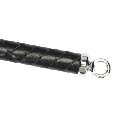 RISE - Lange Flogger met Harde Strengen ‚Äì Zwart