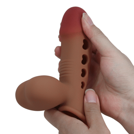 Pretty Love - Tyronn - Opblaasbare Penis Sleeve - Medium Huidskleur